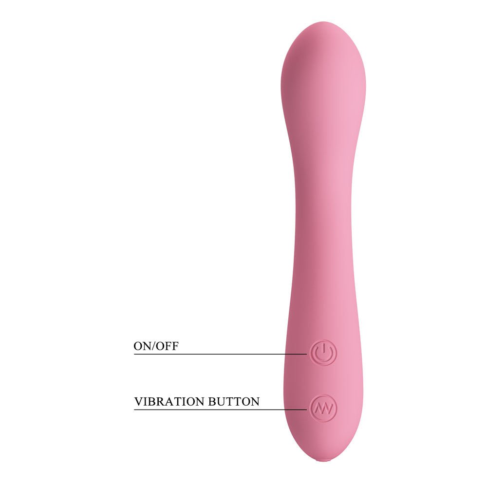 Party Up John Flexible Vibrator - Pink