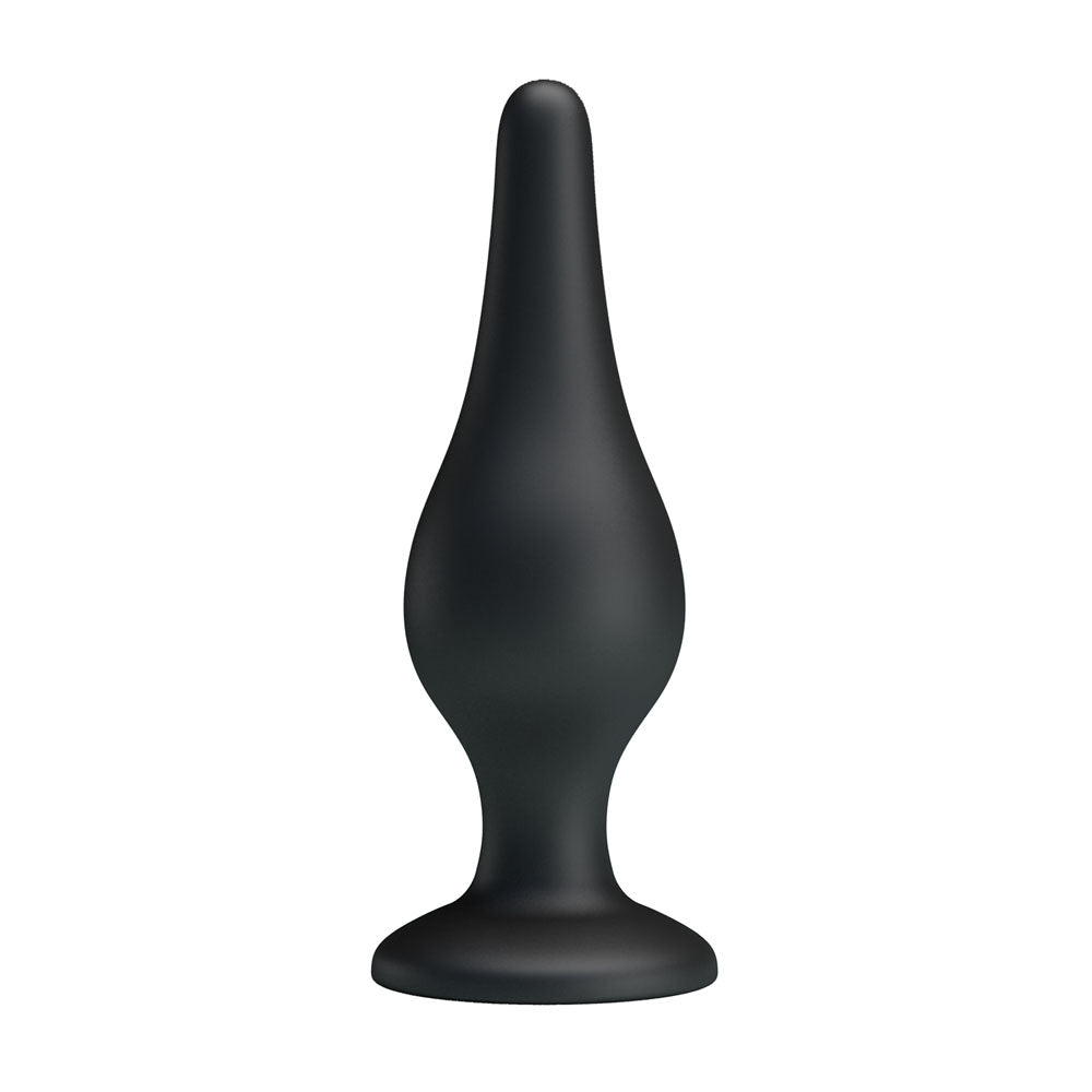 Party Up Jeffrey Butt Plug - Black