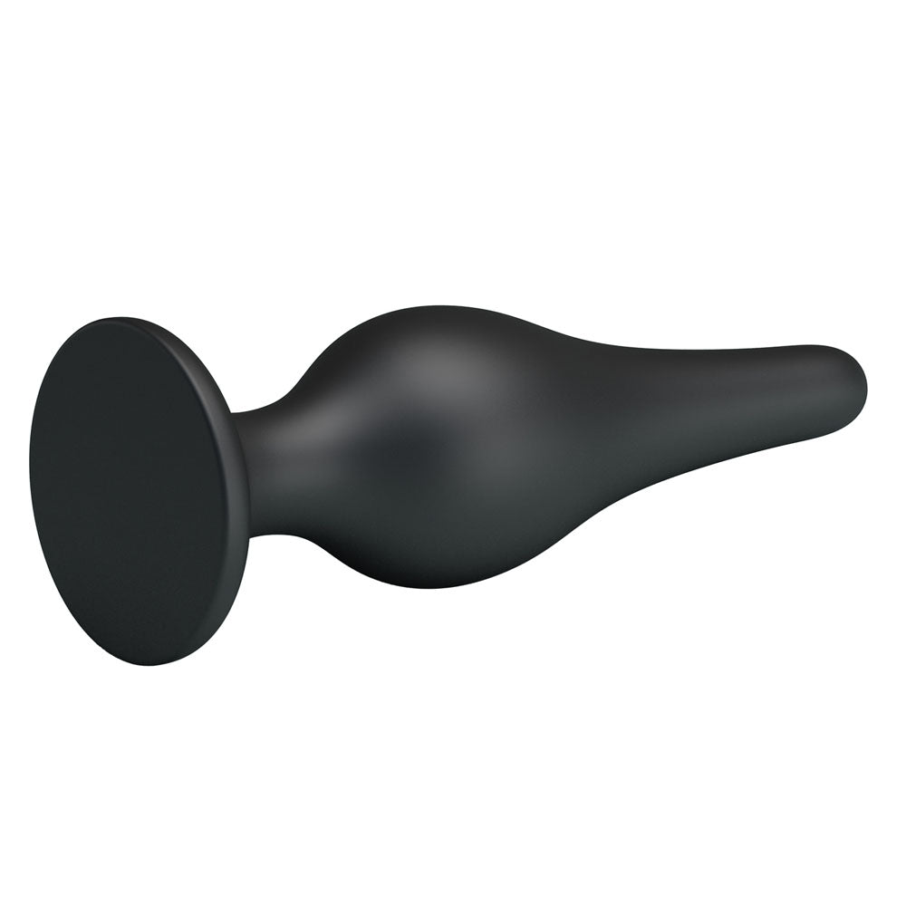 Party Up Jeffrey Butt Plug - Black