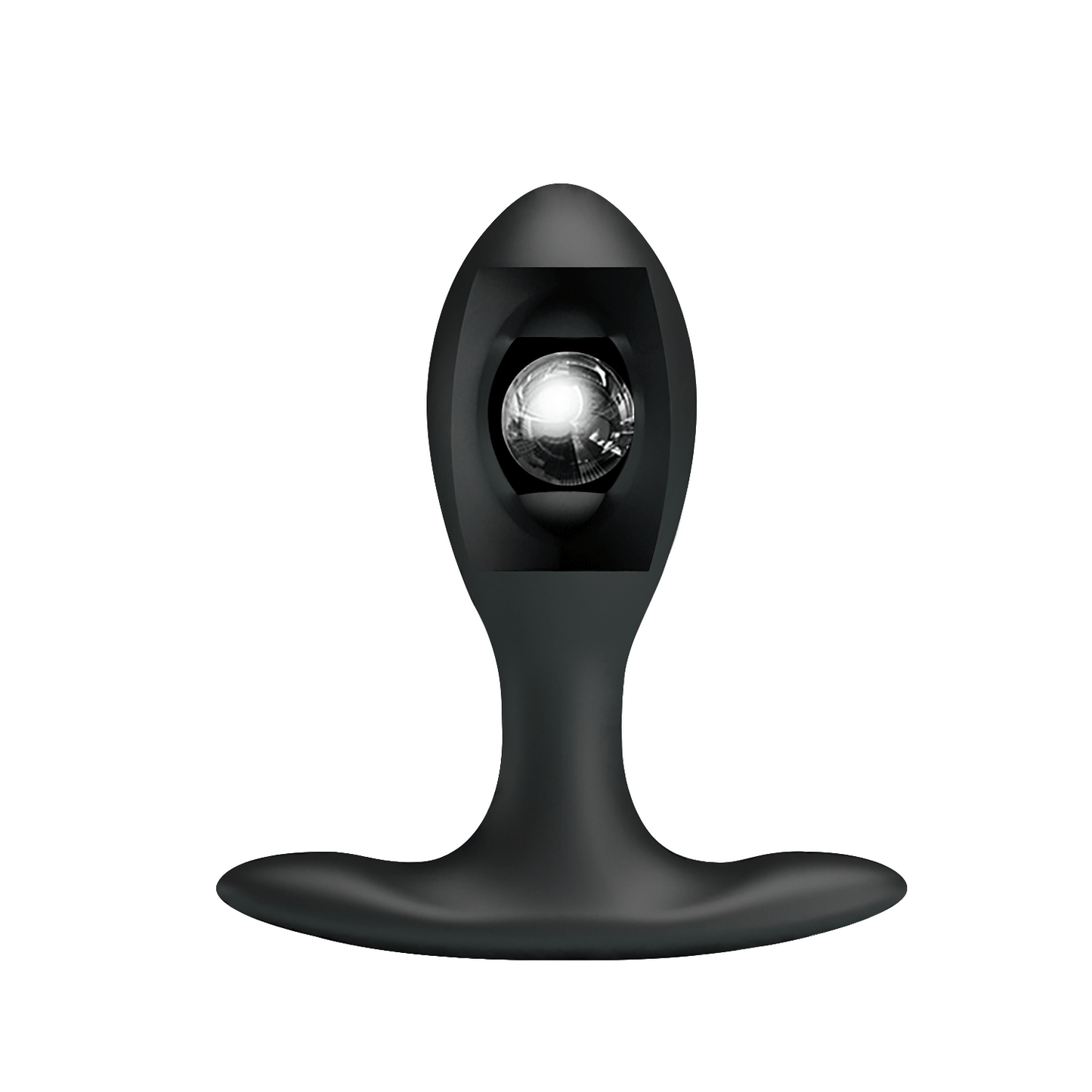 Party Up Kevin Inflatable Butt Plug - Black