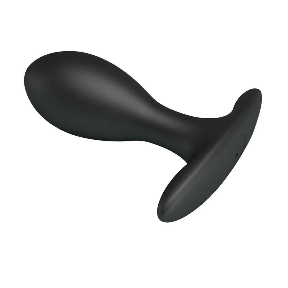 Party Up Kevin Inflatable Butt Plug - Black