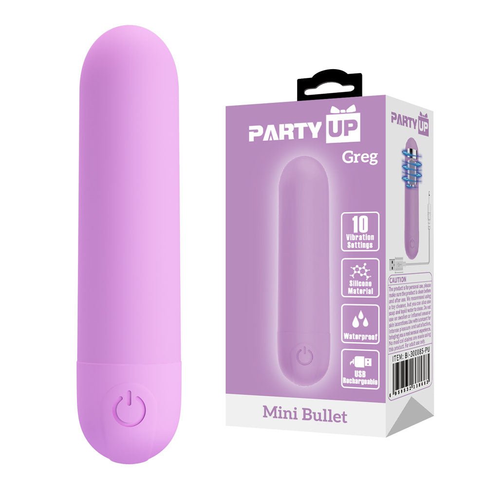 Party Up Greg Mini Bullet - Purple