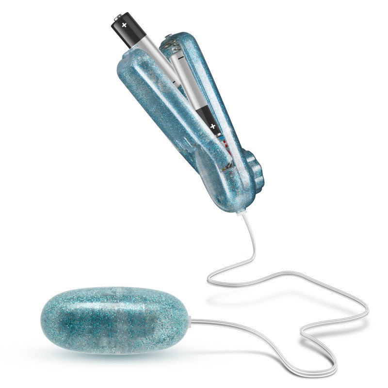 B Yours Glitter Blue Power Bullet