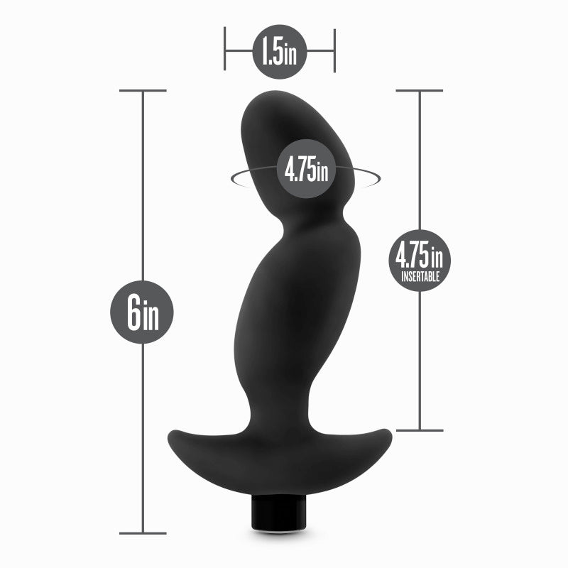 Anal Adventures Platinum Black Vibrating Prostate Massager 04