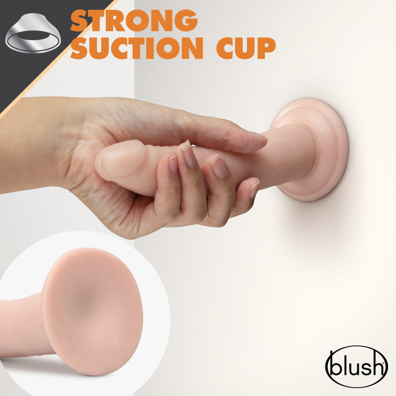 Dr. Skin Glide 7.5 Inch Self Lubricating Flesh Dildo