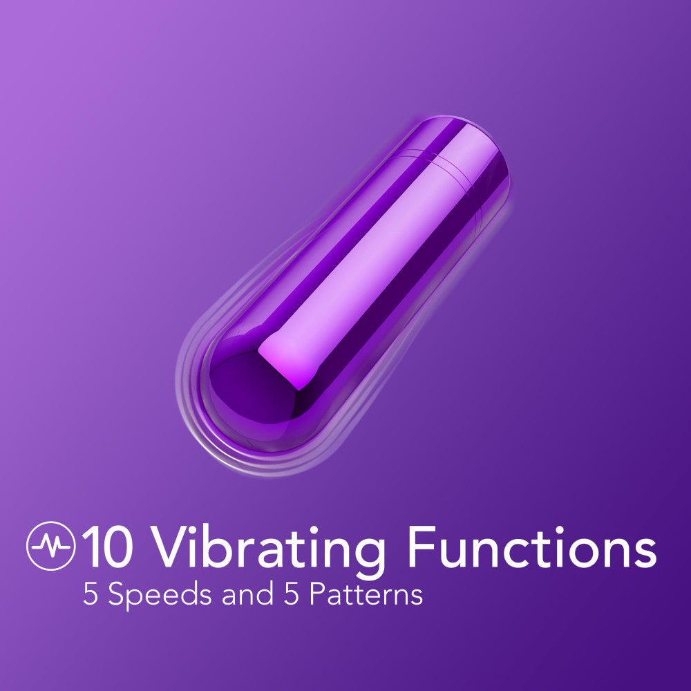 Kool Vibes - Mini Bullet Vibrator - Grape