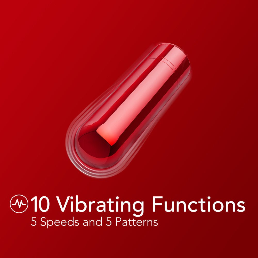 Kool Vibes - Mini Bullet Vibrator  - Cherry