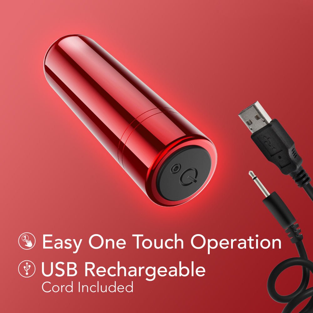 Kool Vibes - Mini Bullet Vibrator  - Cherry