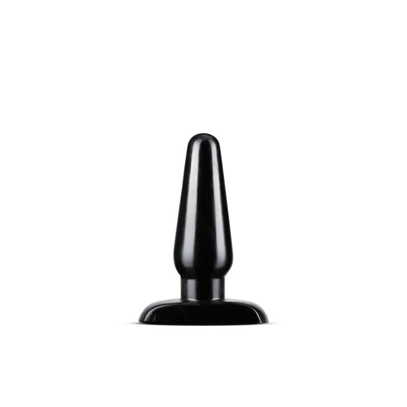 Anal Adventures Basic Medium Black Butt Plug