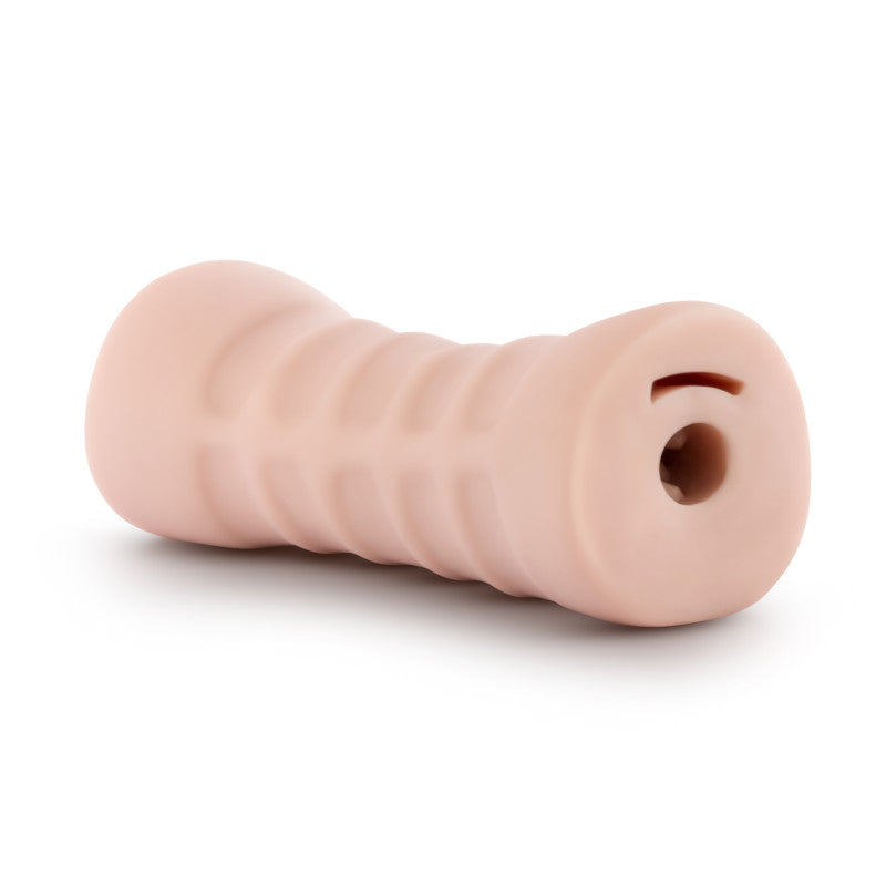 M for Men Rain - Flesh - Vibrating Vagina Stroker