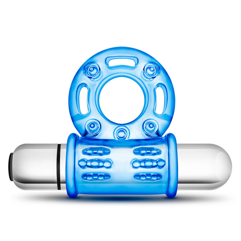 Stay Hard 10-Function Vibrating Bull Ring Cock Ring