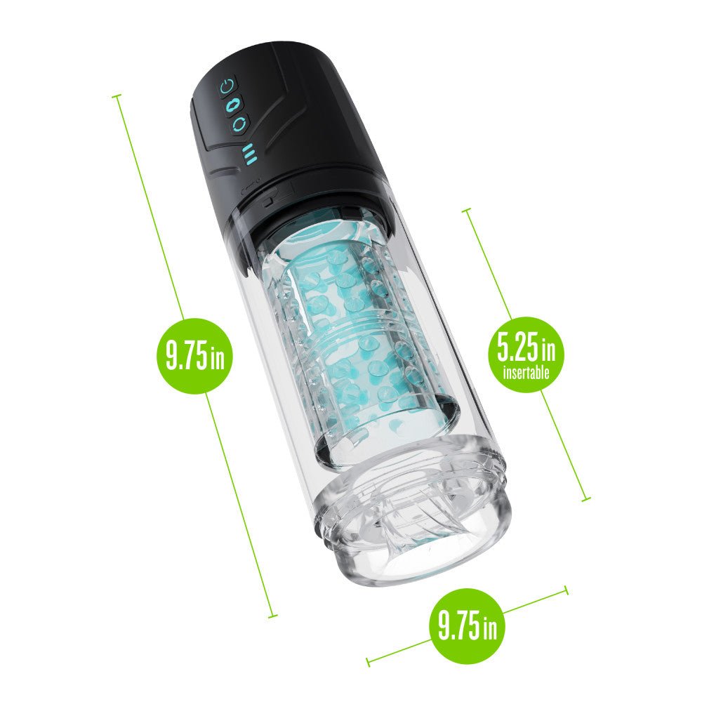 M For Men - Whirlwind Pro - Rotating Sucking Stroker