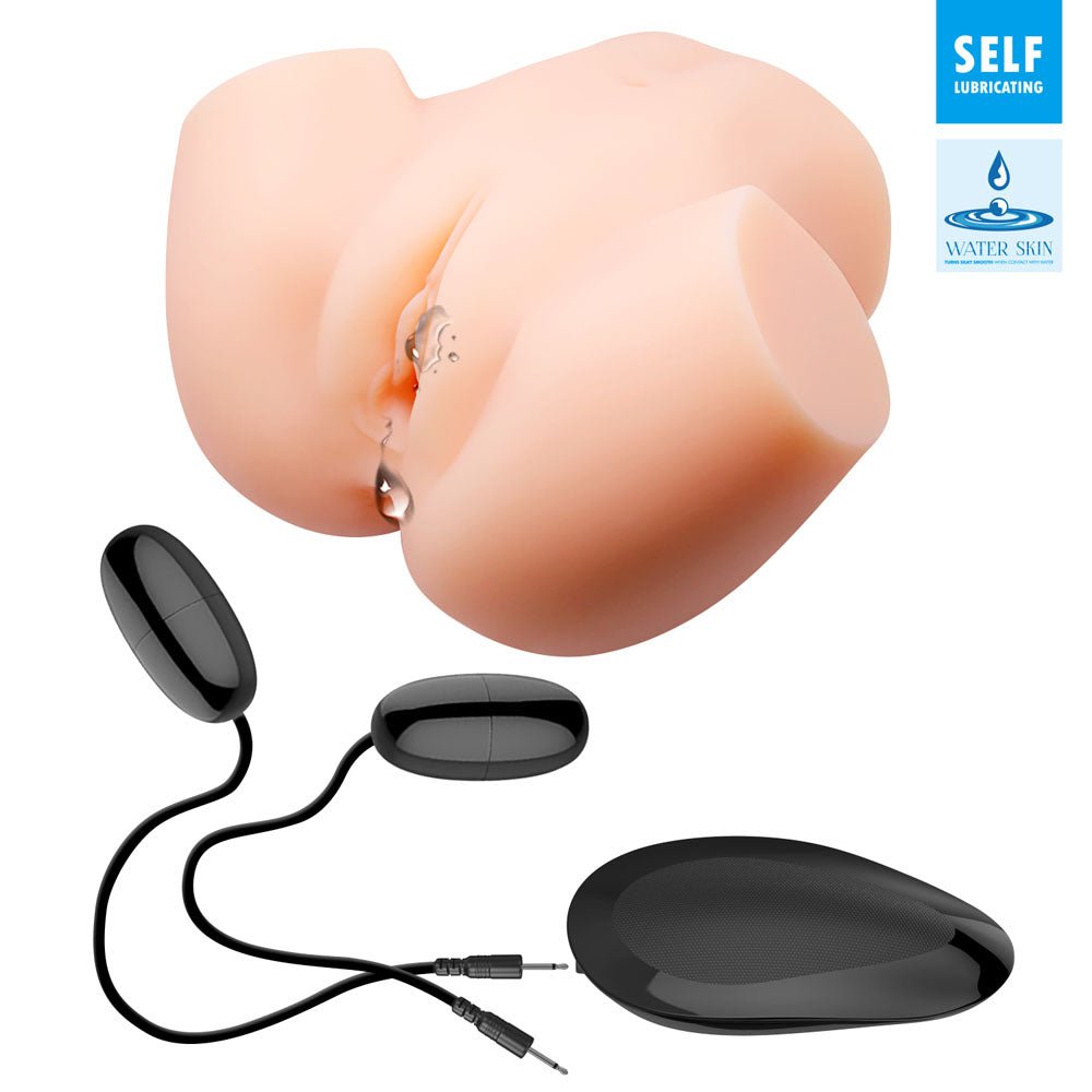 Crazy Bull Veronica Vibrating Lifelike Masturbator - Flesh
