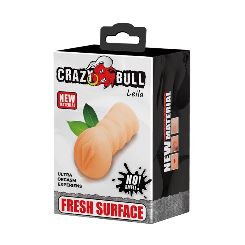 Crazy Bull Leila Realistic Pussy Stroker - Flesh