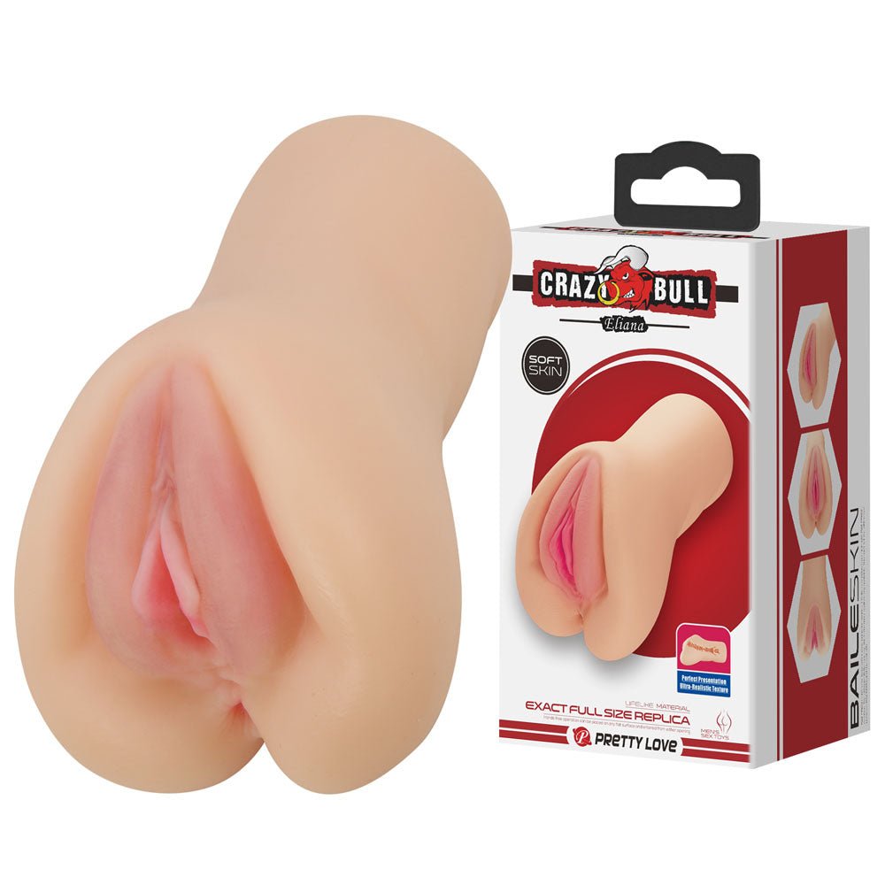 Crazy Bull Eliana Lifelike Pussy Stroker - Flesh