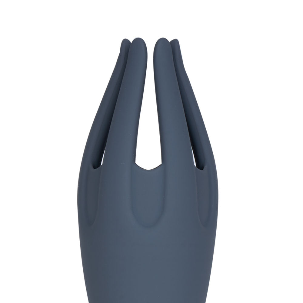 Maia Leo Grey USB Rechargeable Penis Head Tickler