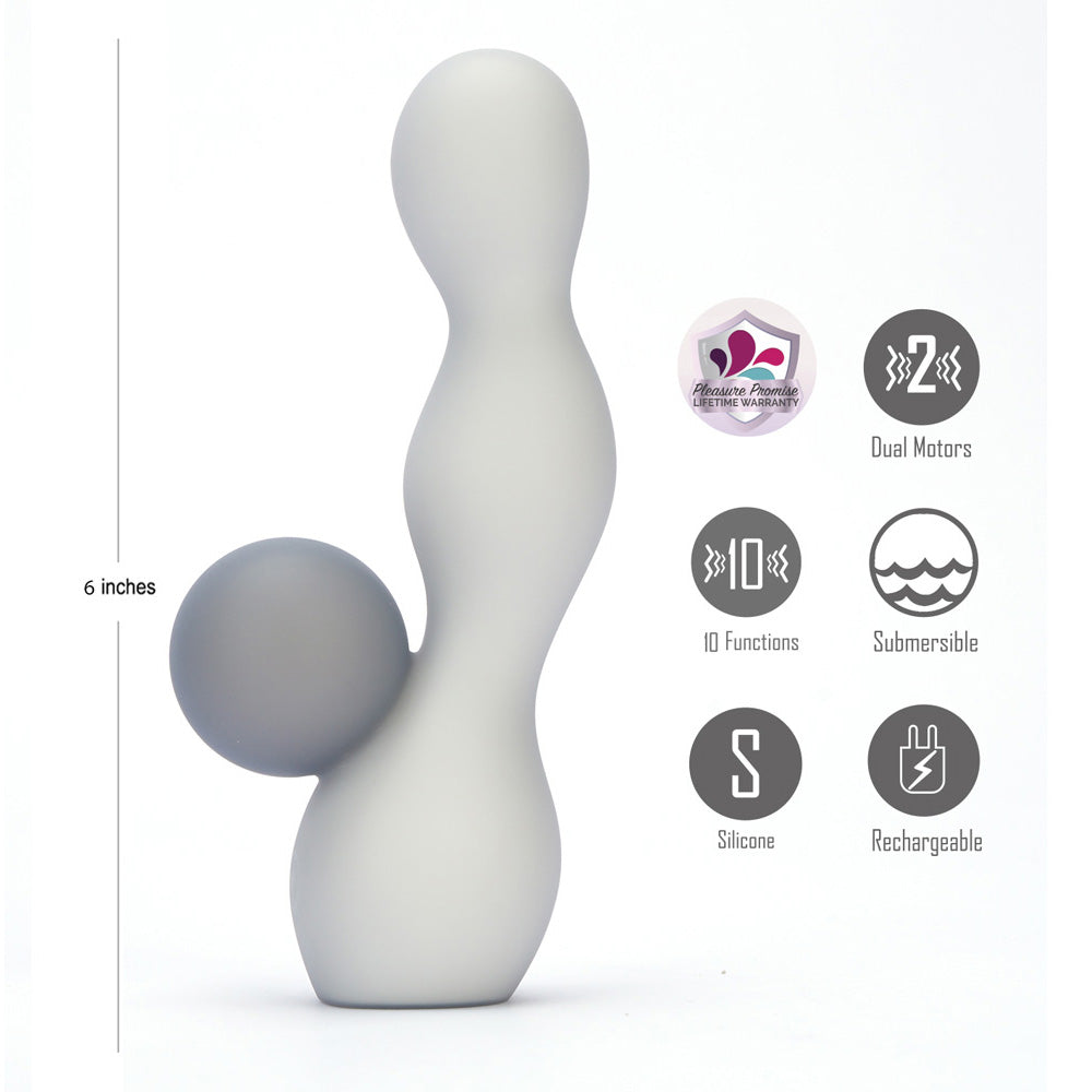 Maia Presley Rabbit Vibrator - Grey