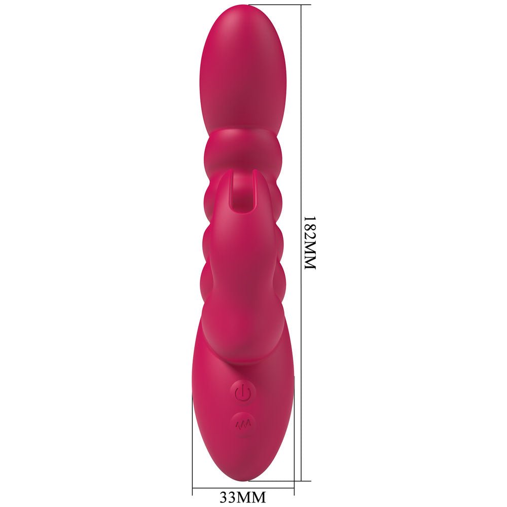 Party Up Brynlyn Rabbit Vibrator - Pink