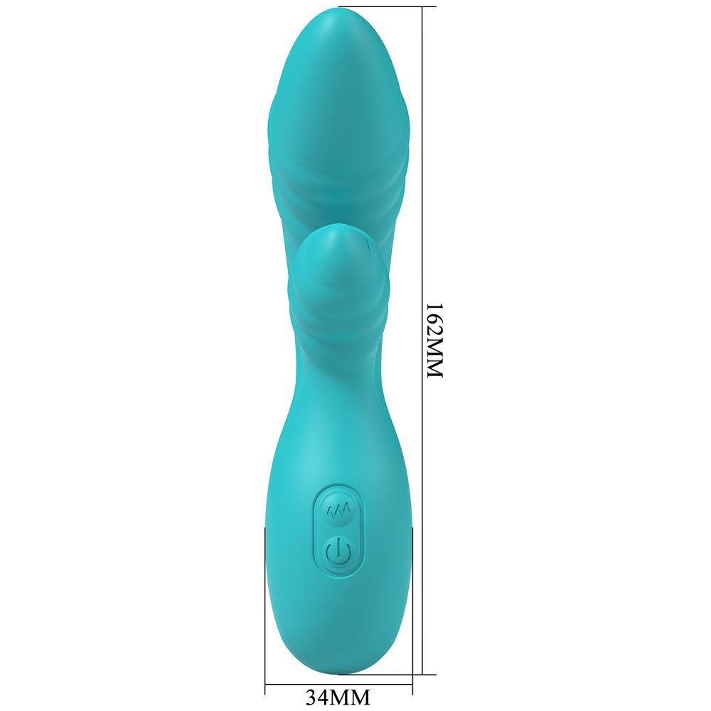 Party Up Dalida Rabbit Vibrator - Teal