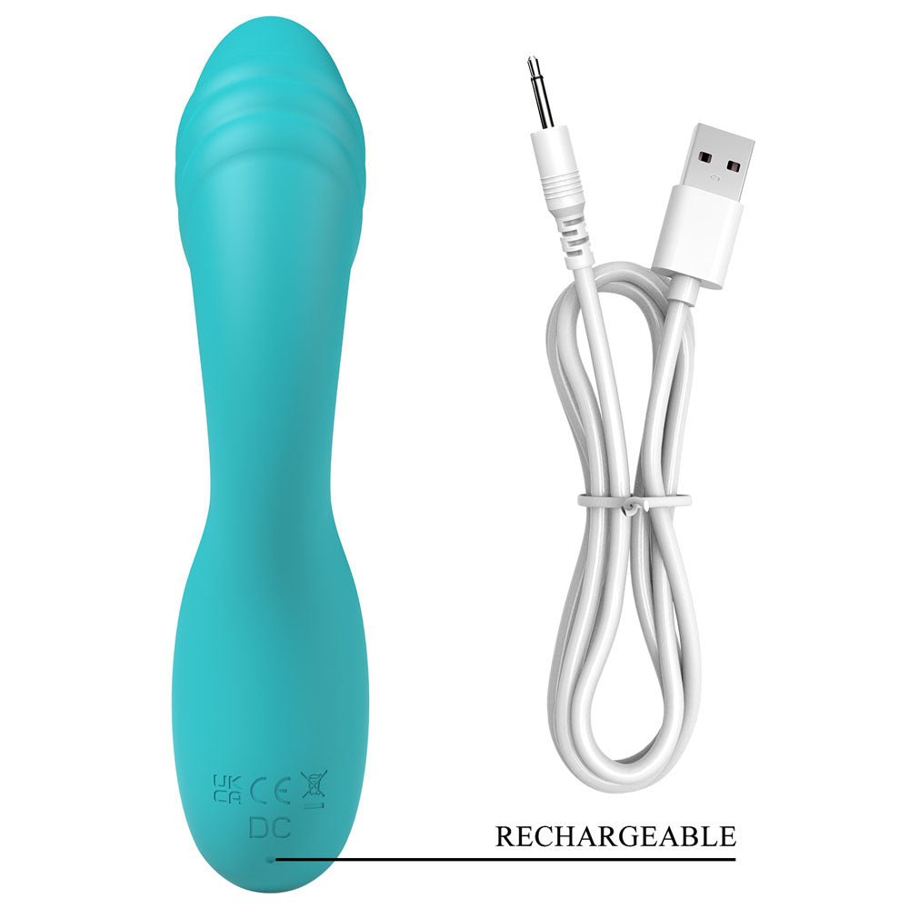 Party Up Dalida Rabbit Vibrator - Teal