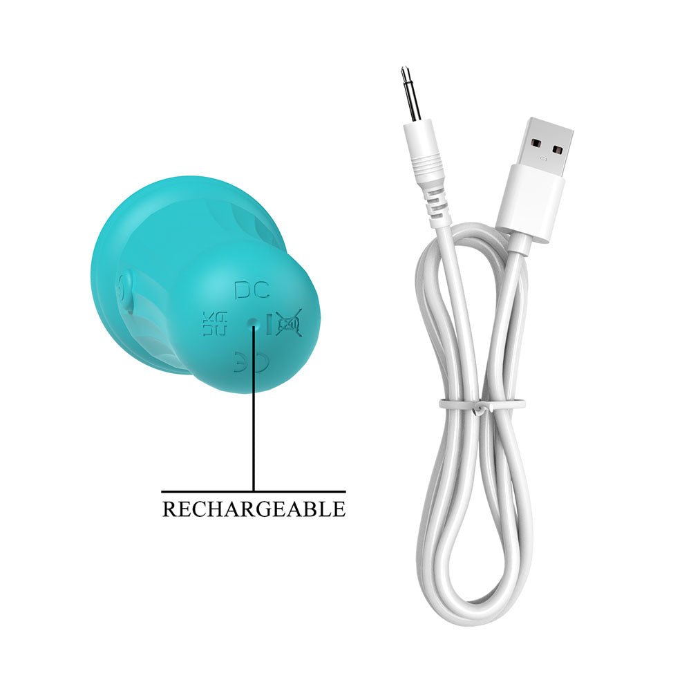 Party Up Duuna Massage Wand Vibrator - Teal
