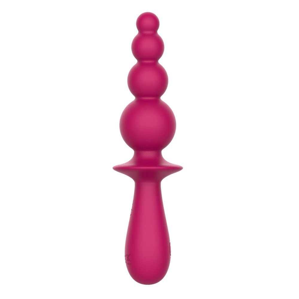 Party Up Evajane Beaded G-Spot Vibrator- Pink