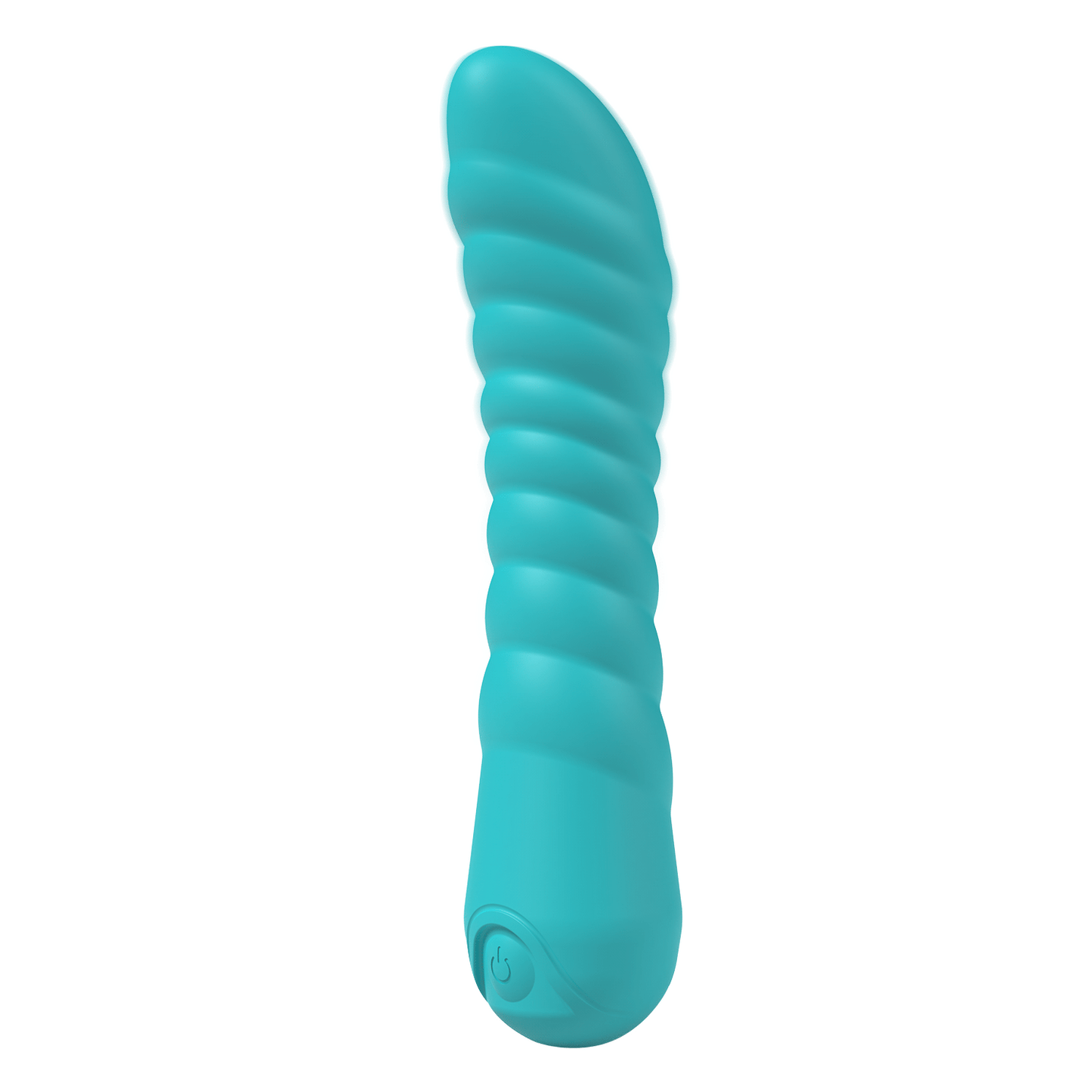 Party Up Jaylei Flexible Ribbed Vibrator - Teal