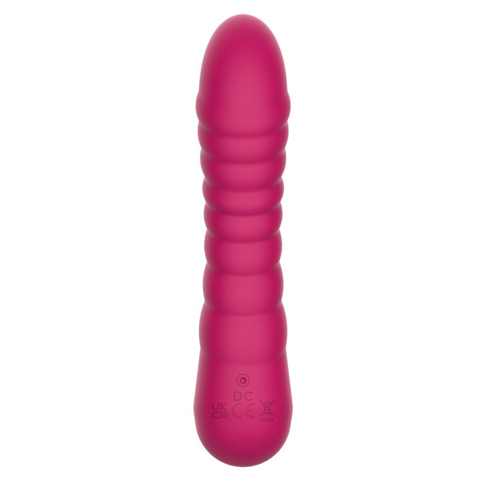 Party Up Jaylei Flexible Ribbed Vibrator - Pink