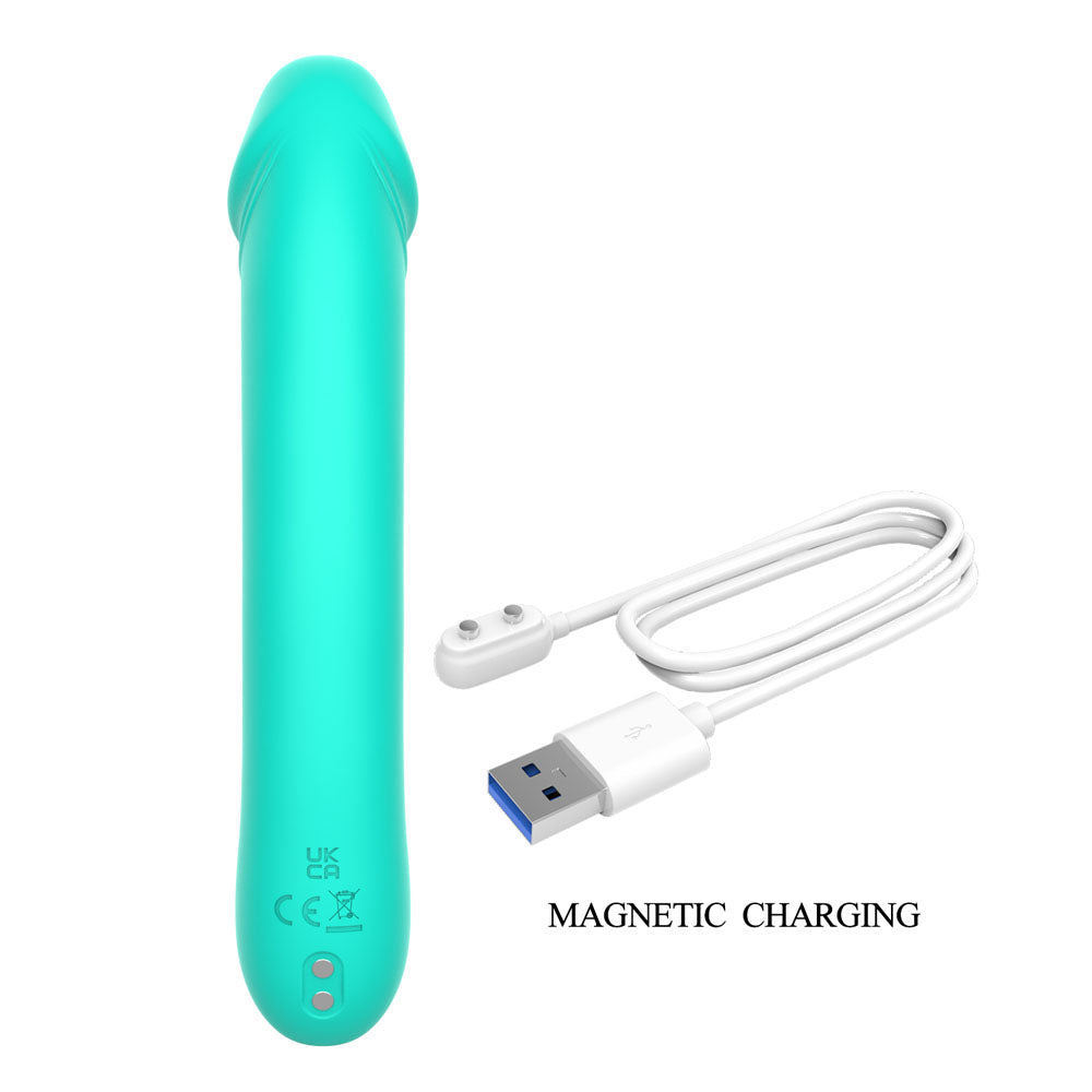 Party Up Niki - USB Rechargeable G Vibrator - Teal