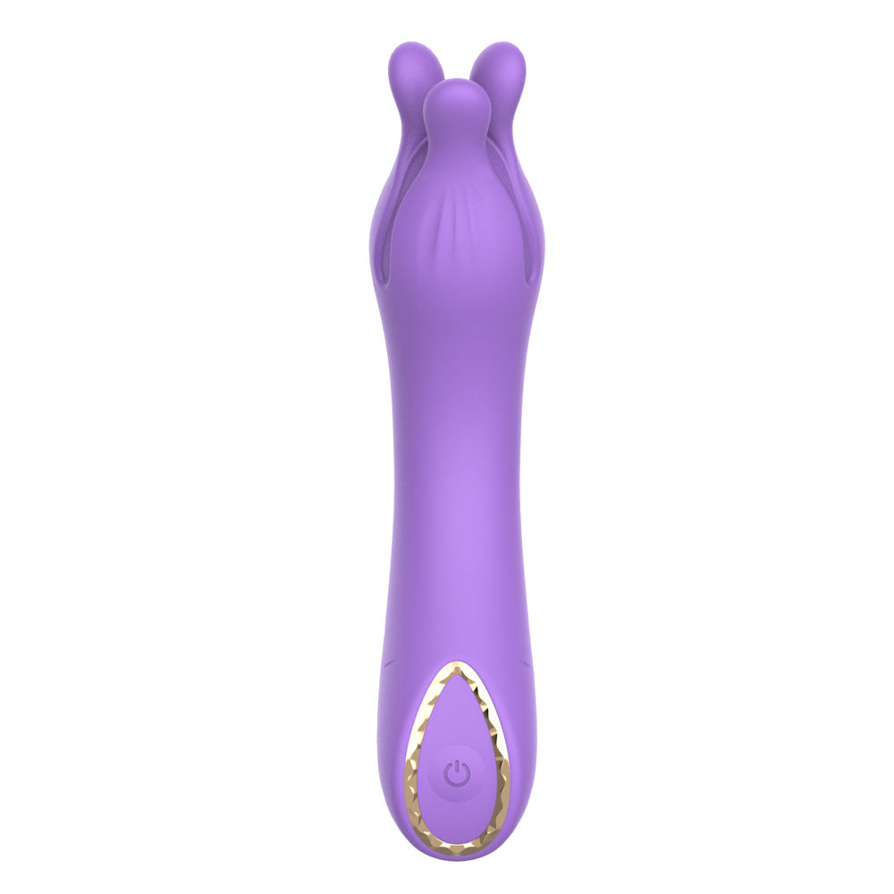 Party Up Kelly - USB Rechargeable G Vibrator - Purple