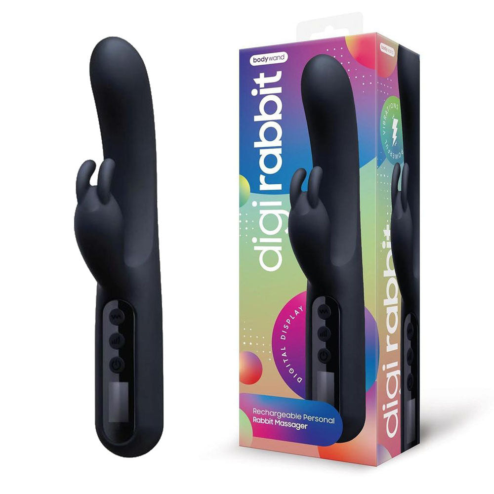 Bodywand Digi Black Rabbit Vibrator