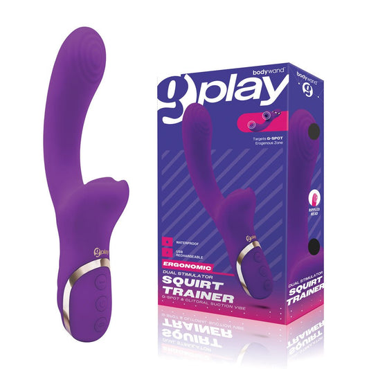 Bodywand G-Play Squirt Trainer with Air Pulsation - Purple