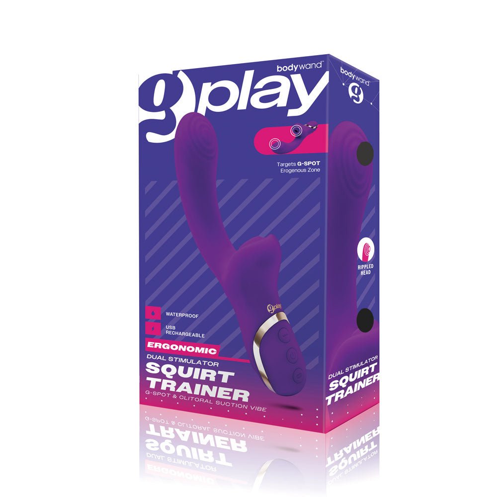 Bodywand G-Play Squirt Trainer with Air Pulsation - Purple