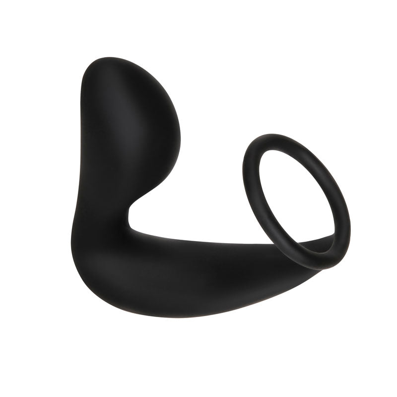 Adam & Eve Adam's Prostate Pleaser & C-Ring - Black