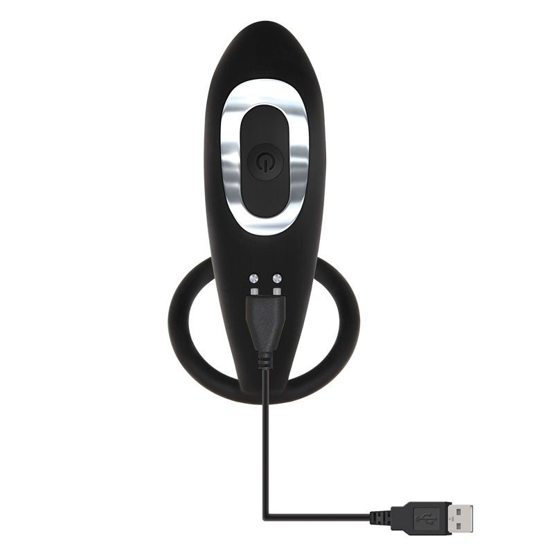 Adam & Eve Adam's Prostate Pleaser & C-Ring - Black