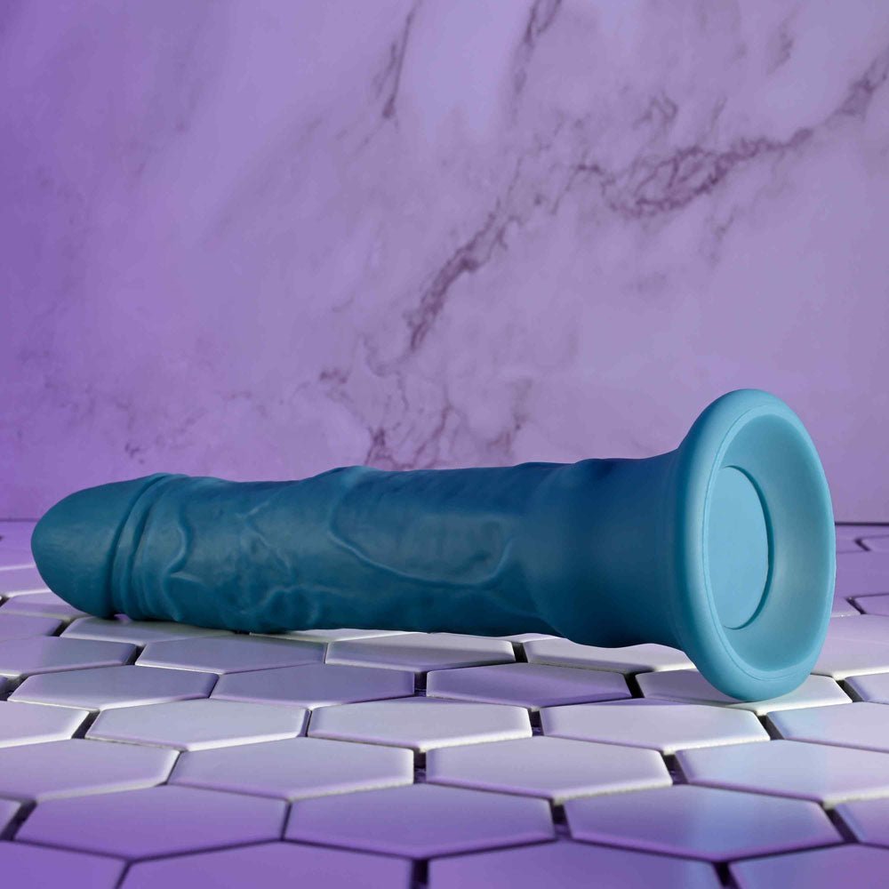 Evolved Tsumami - Vibrating Dong With Remote Control - Blue