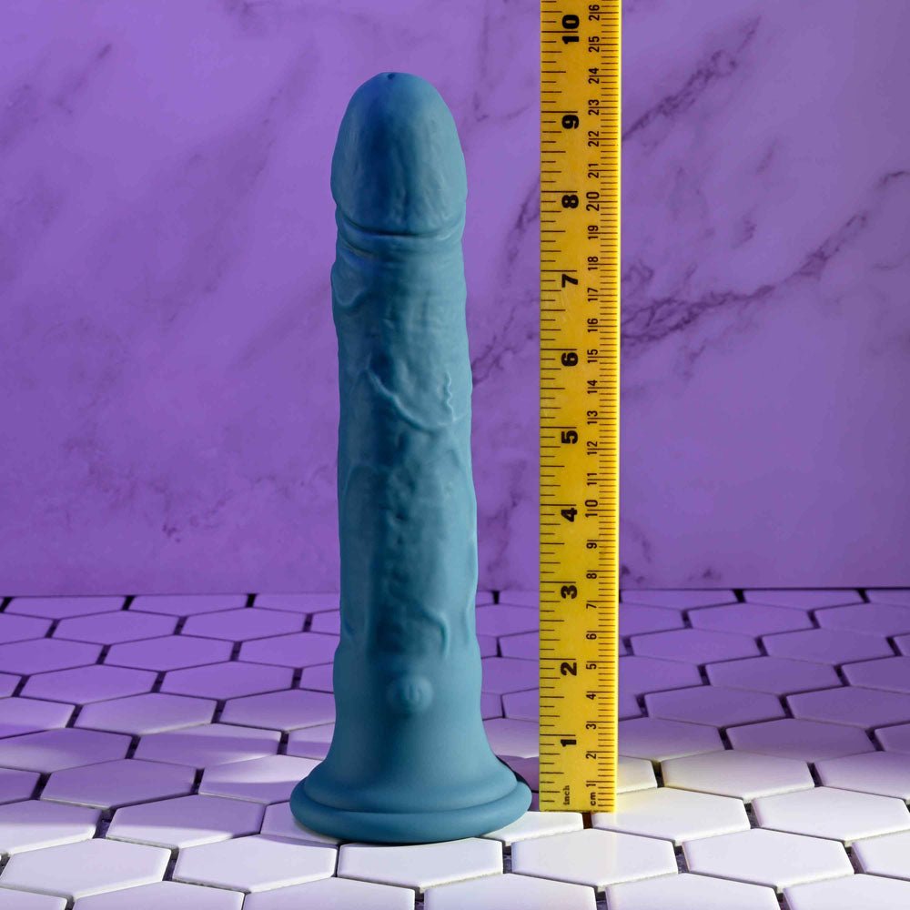 Evolved Tsumami - Vibrating Dong With Remote Control - Blue