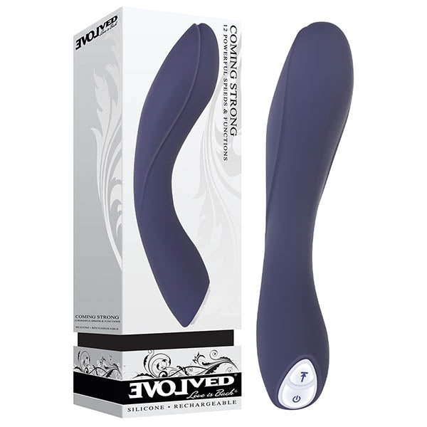 Coming Strong Vibrator - Navy Blue