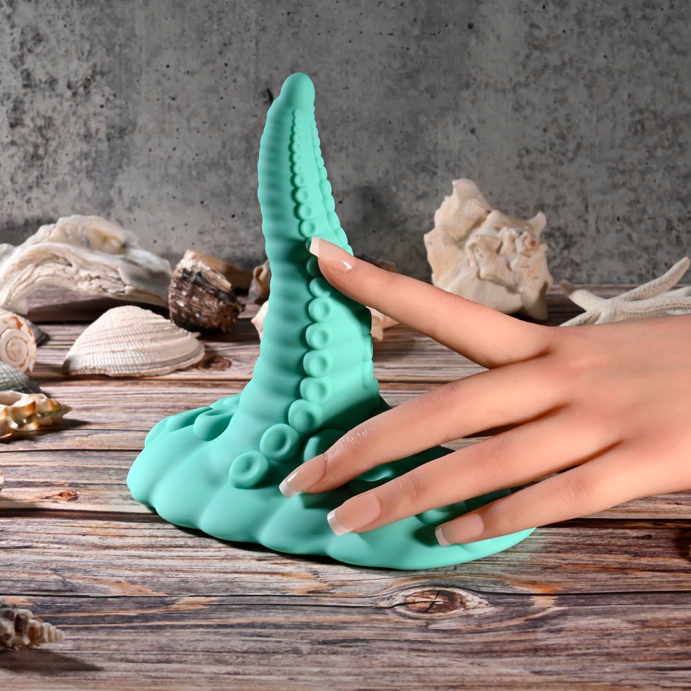 Evolved Tentacle Fantasy Grinder Pad with Remote - Green