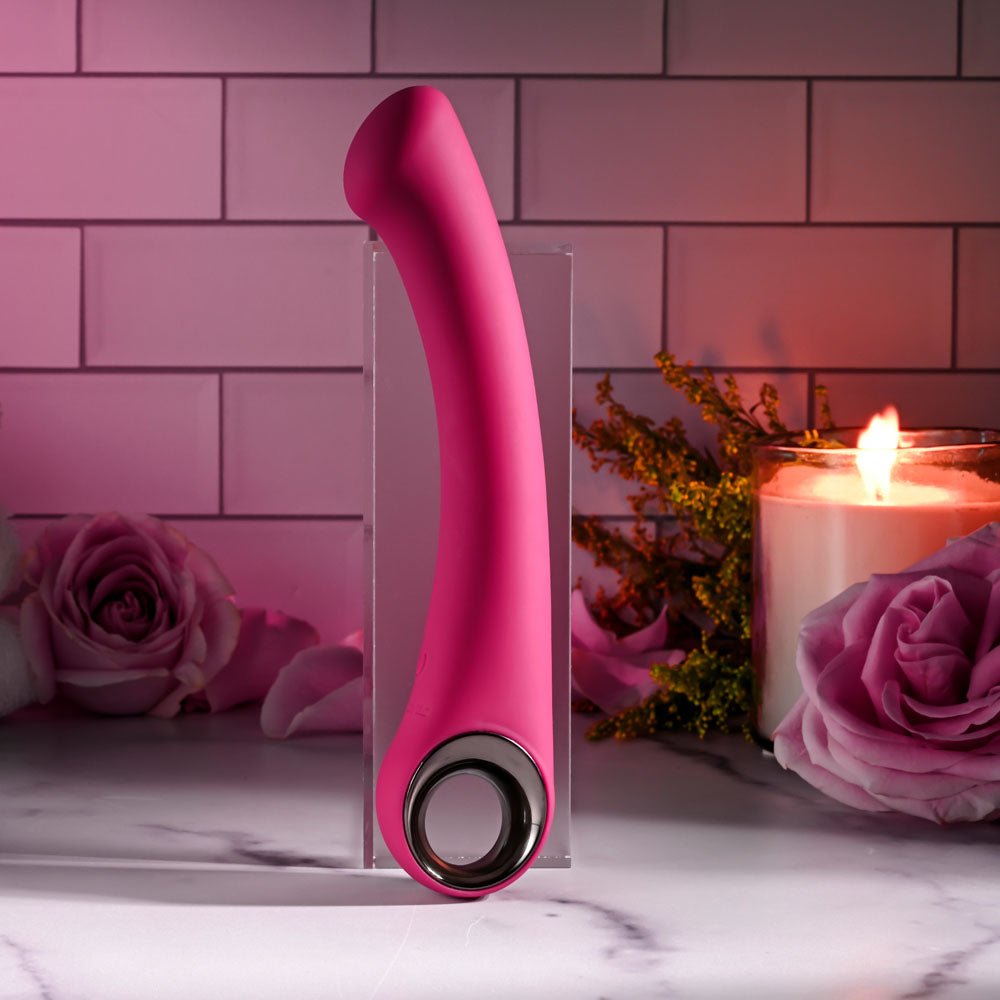 Evolved Pleasure Curve Vibrator - Pink