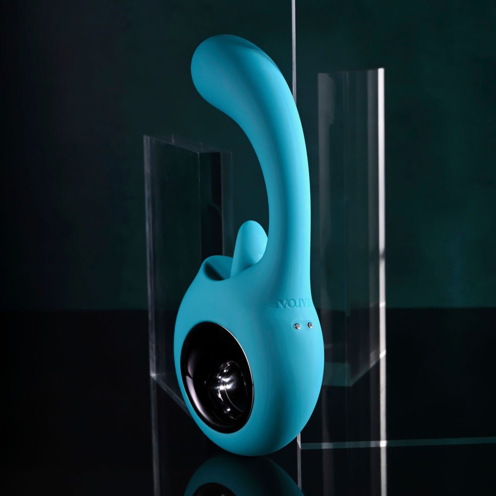 Evolved How Many Licks  - Flicking Vibrator - Blue