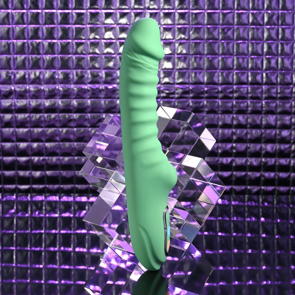 Evolved Full Throttle Vibrator - Mint Green