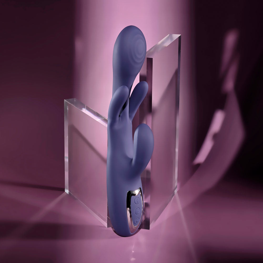 Evolved Come-Hither Rabbit Vibrator - Purple