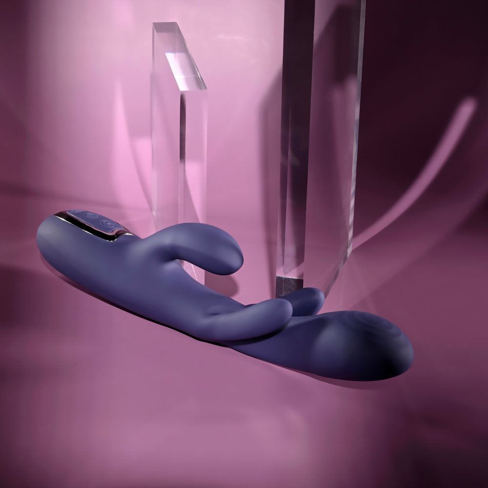 Evolved Come-Hither Rabbit Vibrator - Purple