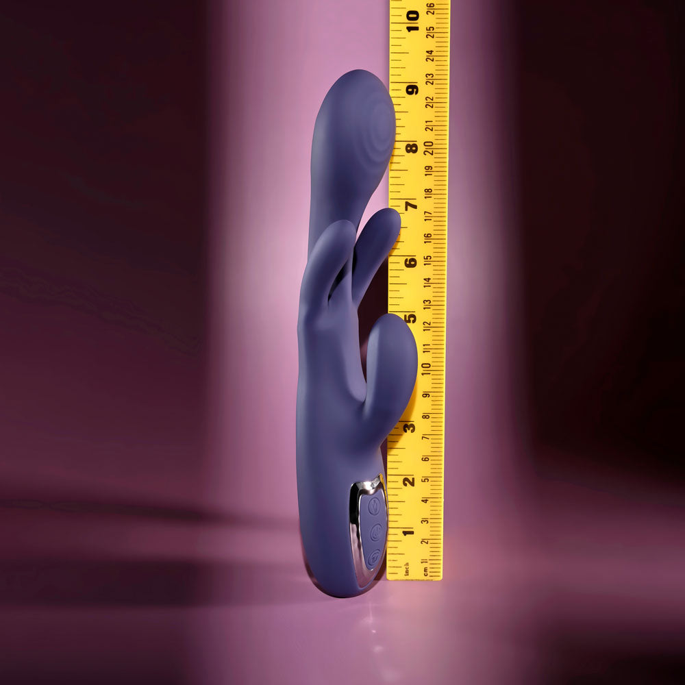 Evolved Come-Hither Rabbit Vibrator - Purple