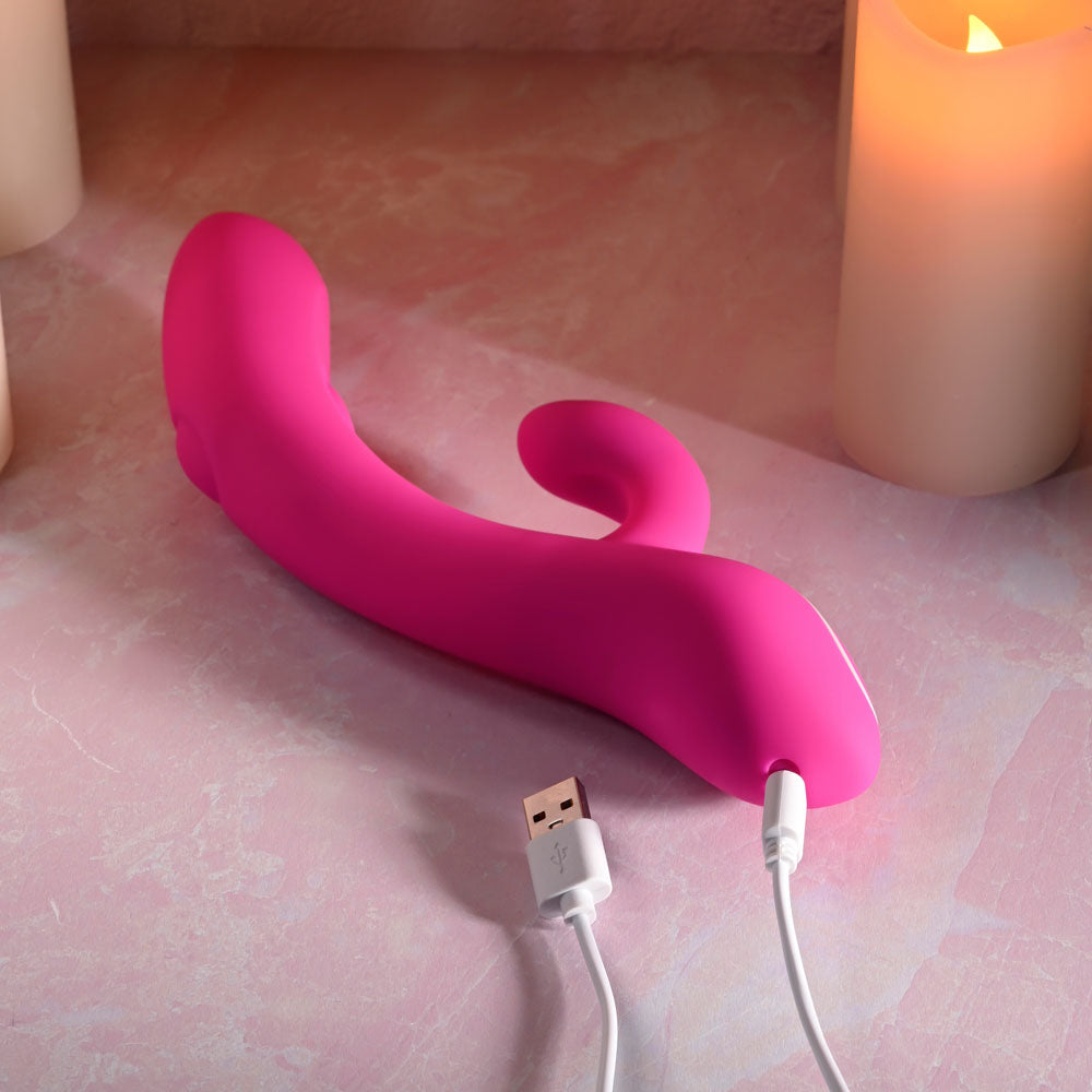 Evolved G-Tapper Rabbit Vibrator - Pink
