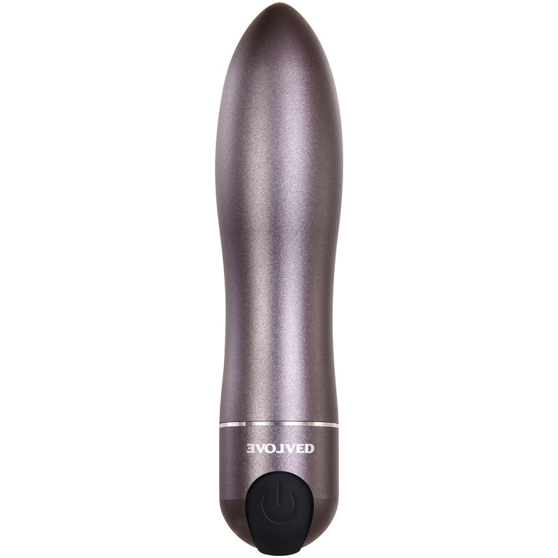 Evolved Travel-Gasm Gray Bullet with Travel Case