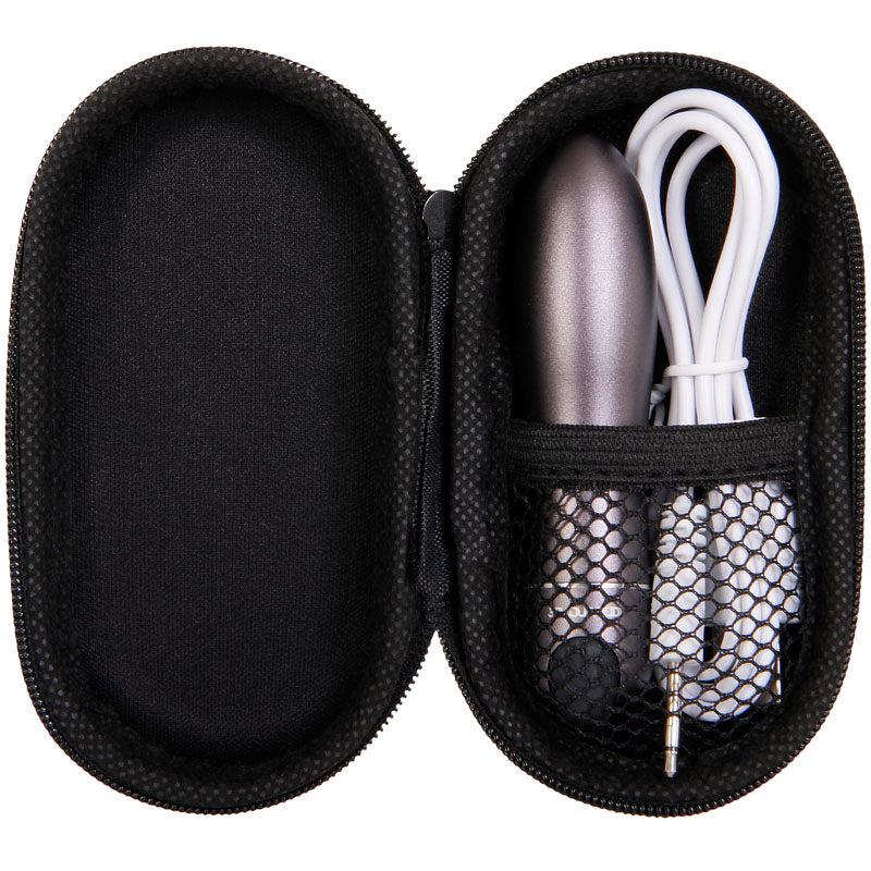 Evolved Travel-Gasm Gray Bullet with Travel Case