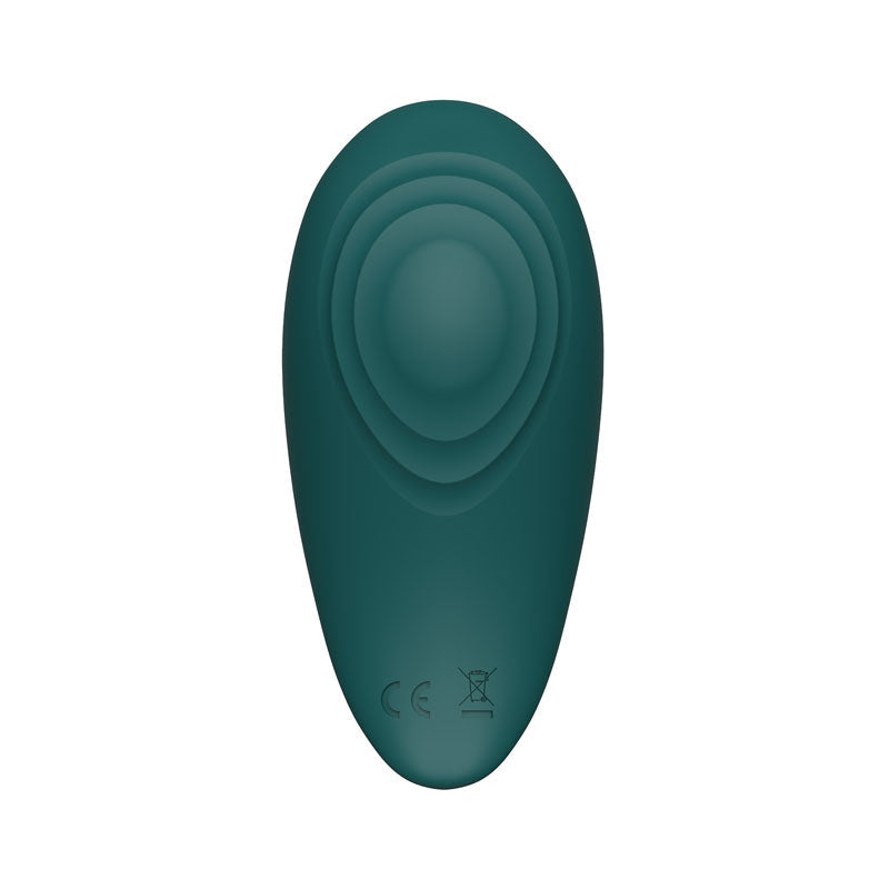 Evolved Palm Pleasure - Green/White Stimulator