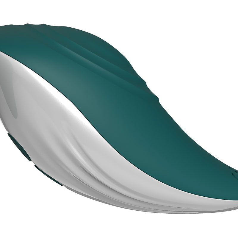 Evolved Palm Pleasure - Green/White Stimulator